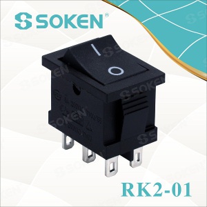 Soken Double Pole TUV VDE ENEC Rocker Switch T85