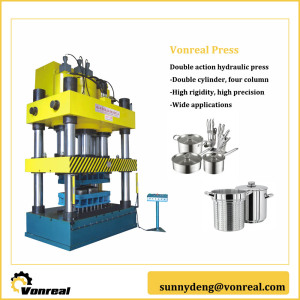 4 Column Hydraulic Press with Double Action